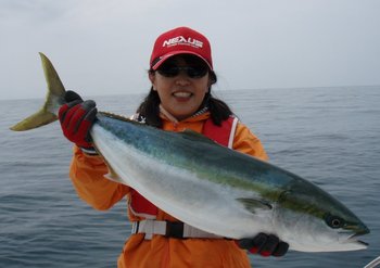 敦賀沖から越前岬に、ジギング!