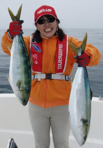 敦賀沖から越前岬に、ジギング!