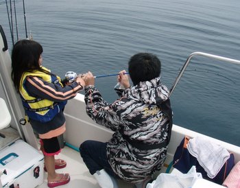 敦賀沖から越前岬に、ジギング!