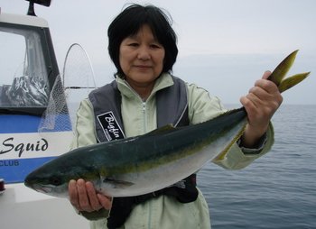 敦賀沖から越前岬に、ジギング!