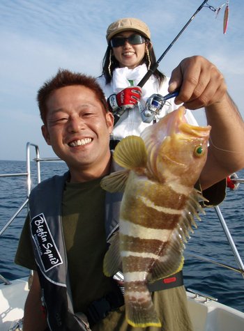 敦賀沖から越前岬に、ジギング!