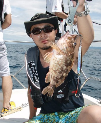 敦賀沖から越前岬に、ジギング!