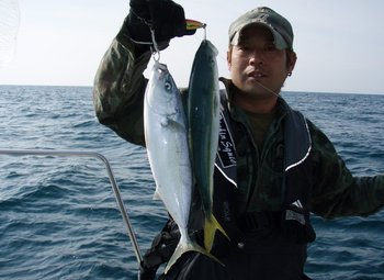 敦賀沖に、ジギング!