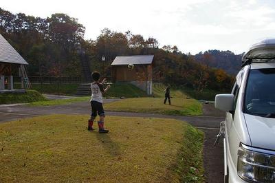 今年最後の「大松川ダムキャンプ場」