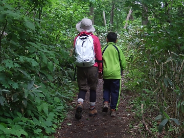 ファミリー登山＠三角山