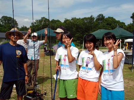 「’08みちのくトラウトフェスティバル」にて!!!