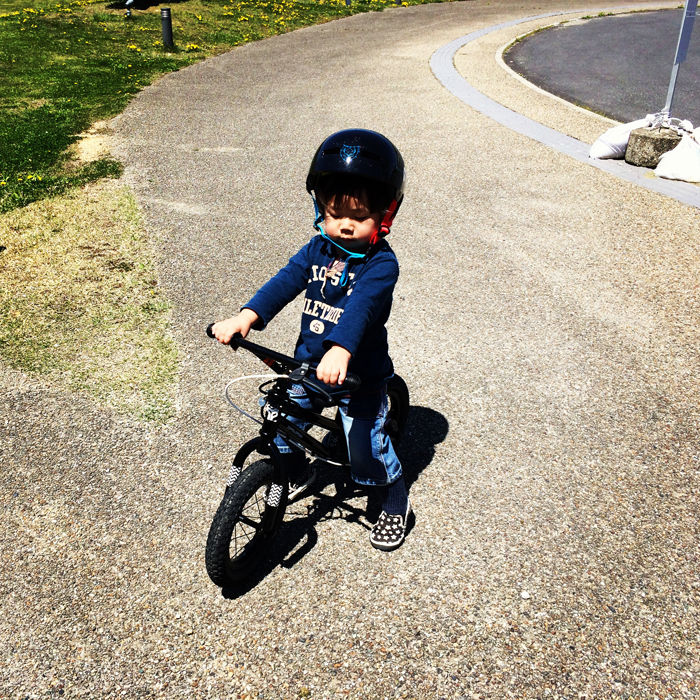 うちの子、自転車に夢中なんです。