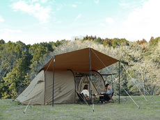 DODチーズタープミニに新色登場!タンカラーです DODチーズタープミニに新色登場!タンカラーです
