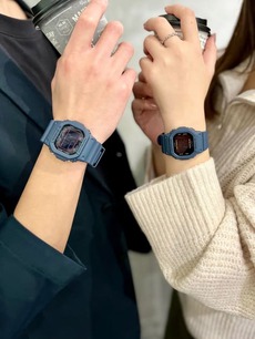 電波ソーラー搭載BABY-G!G-SHOCKとペアでも 電波ソーラー搭載BABY-G!G-SHOCKとペアでも