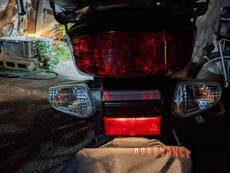 スーパーカブ テールランプバルブ交換完了 スーパーカブ テールランプバルブ交換完了