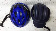電動アシストサイクルにはサイクルヘルメットを！
