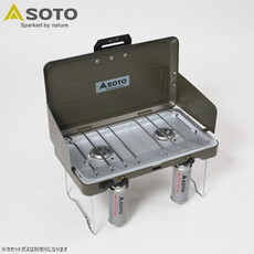オリーブドラブのSOTO2バーナーST-572 ナチュラム別注カラー! オリーブドラブのSOTO2バーナーST-572 ナチュラム別注カラー!