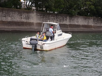ハゼ釣りを楽しみました ハゼ釣りを楽しみました