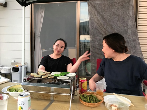 ベランダでBBQ、、、再び ベランダでBBQ、、、再び