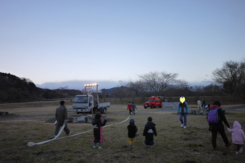 2015どんと焼き+キャンプ!! in出会いの森 2015-1-10 2015どんと焼き+キャンプ!! in出会いの森 2015-1-10