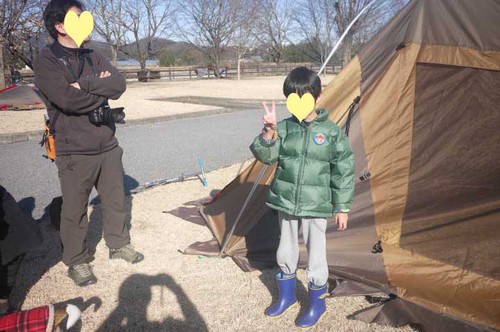 2015どんと焼き+キャンプ!! in出会いの森 2015-1-10 2015どんと焼き+キャンプ!! in出会いの森 2015-1-10