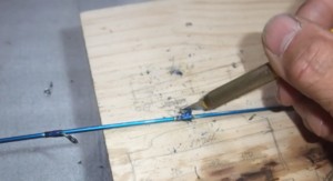 釣り竿 ガイド取り換え