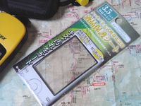 GPS　液晶保護シート貼付け