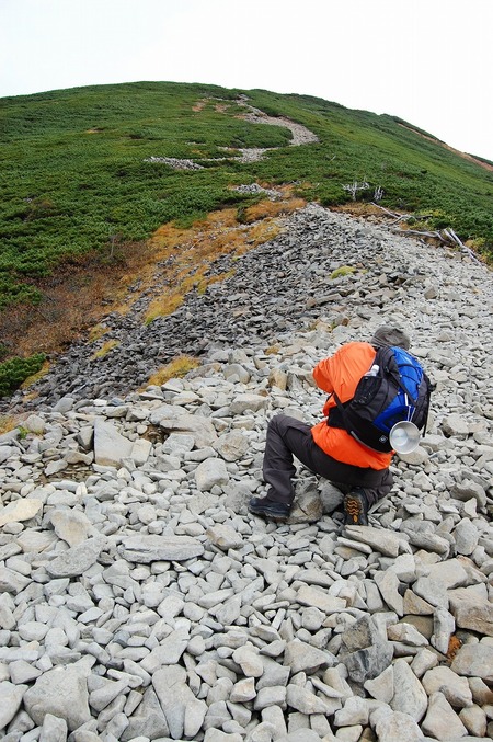 初登山・西穂独標 到達完結編