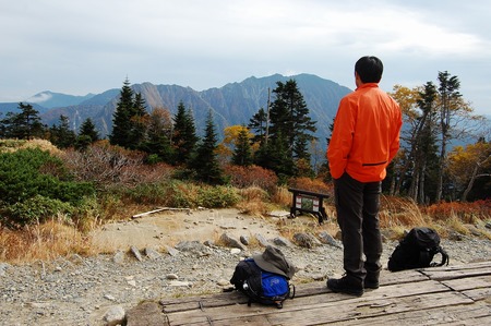 初登山・西穂独標 到達完結編