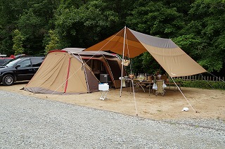 雪峰祭 春 スノーピーク箕面キャンプフィールド