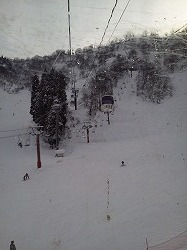 初滑り 白山一里野温泉スキー場