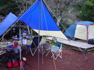 初代…現役…我がテント