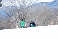 雪中デビュ〜in朝霧...3