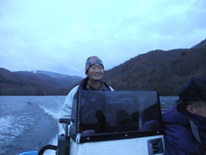 桧原湖ワカサギ釣り(屋形)