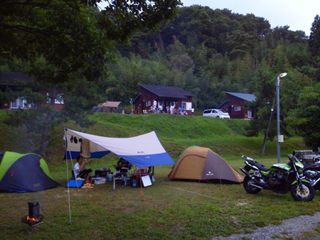 急遽変更し能登島へキャンツー!!