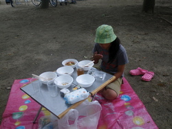久宝寺緑地でBBQ