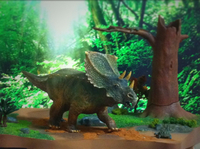 恐竜ジオラマを作る（カスモサウルス）前半