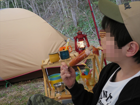 20thキャンプin 丸瀬布いこいの森オートキャンプ場その③ 2015.5.2-4
