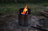 solo stove でソロキャンプ