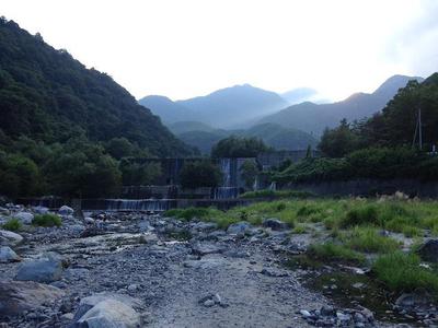 篠沢大滝キャンプ場への旅201308  1日目