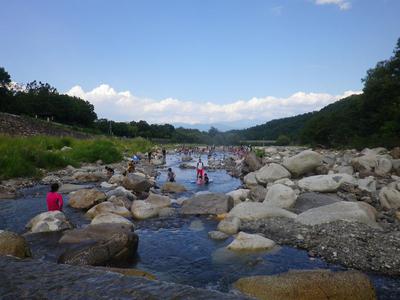 篠沢大滝キャンプ場への旅201308  2日目