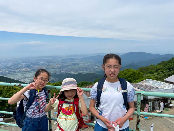 2021年5月下旬　子供達を連れて筑波山へ