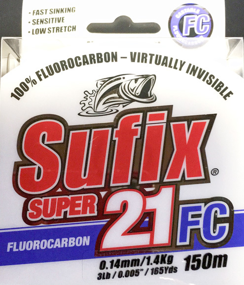 Sufix　SUPER21FC　フロロカーボンライン