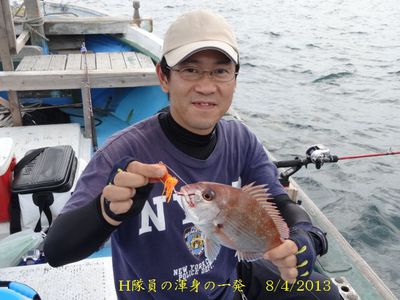 8月のタイ・青物釣り