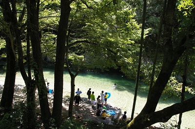 須川家族村で父子キャンプ♪