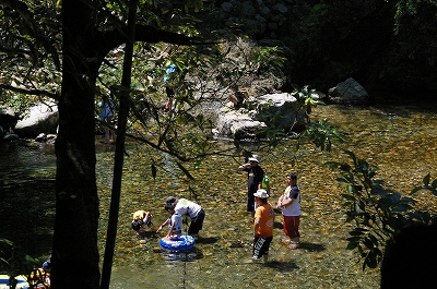 須川家族村で父子キャンプ♪