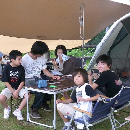西山高原さくらんぼキャンプ♪