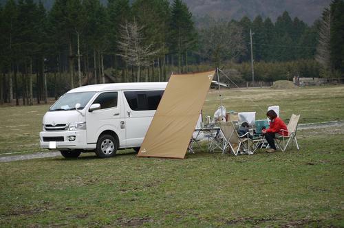 富士山でデイキャンプ