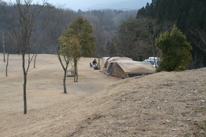 歌瀬キャンプ場 年越しキャンプ&新春もちつき大会①
