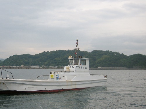和歌山・湯浅の筏釣りへ