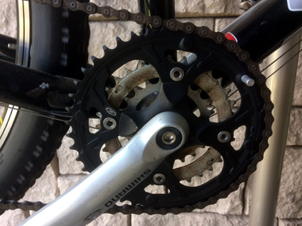 MTB フロントのアウターギアを交換するだけの筈だったのに・・・ MTB フロントのアウターギアを交換するだけの筈だったのに・・・