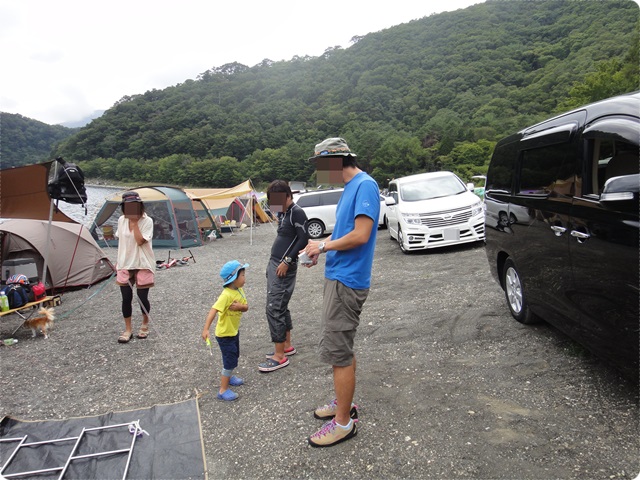 カヤックキャンプ in 洪庵キャンプ場(2013年9月14,15日）