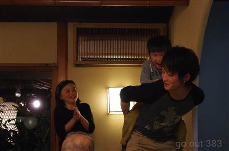 おばあちゃん古希お祝い(2012年4月14日)