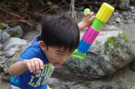 山伏オートキャンプ場(2012年8月4日.5日)1日目