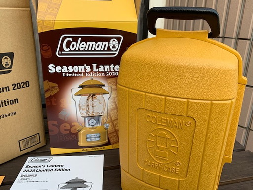 Coleman SeasonsLantern 2020 !!マスタードカラーのランタン!! とったぞ==!! Coleman SeasonsLantern 2020 !!マスタードカラーのランタン!! とったぞ==!!